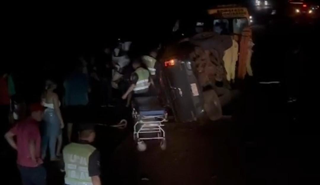 Dos fallecidos y varios heridos tras accidente en plena Ruta PY 05